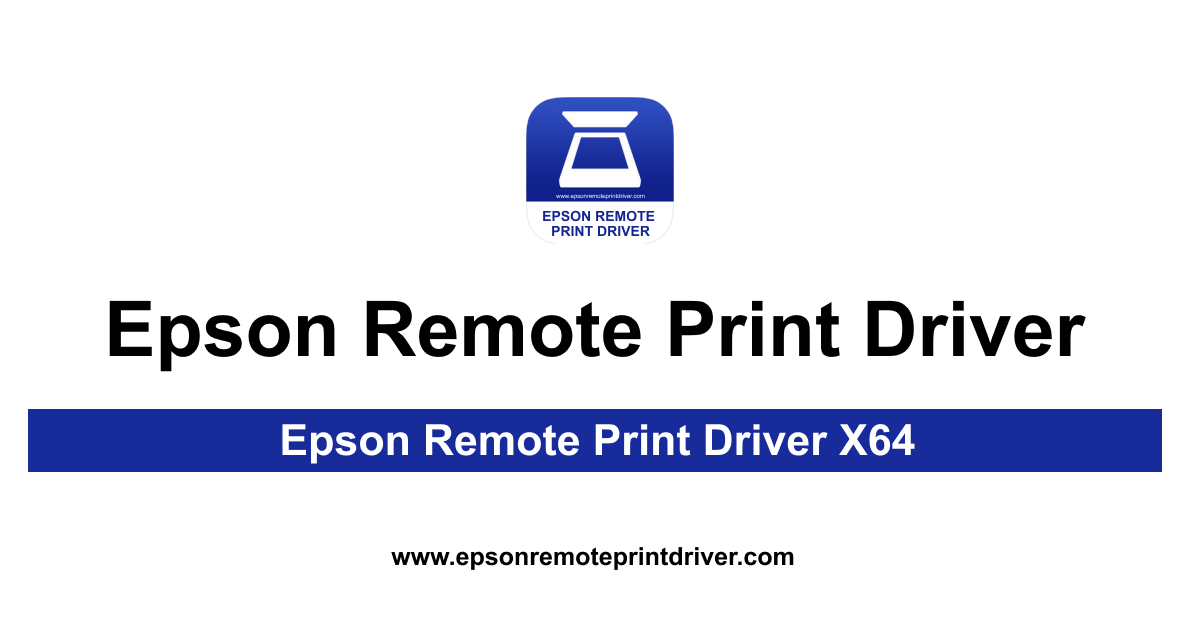 Epson Remote Print Driver X64